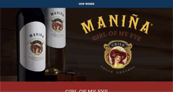 Desktop Screenshot of maninawines.com